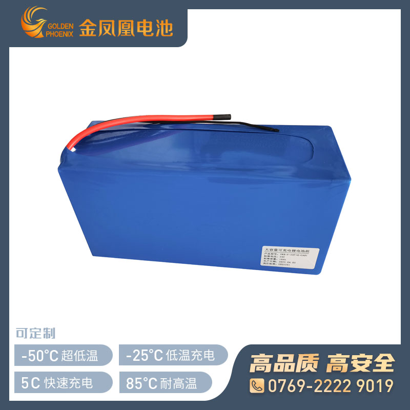 JFH-613-00（25.6V16Ah）磷酸铁锂电池